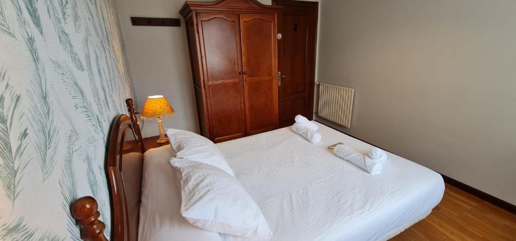 Postel nebo postele na pokoji v ubytování Casa de Aldea Las 7 gotas