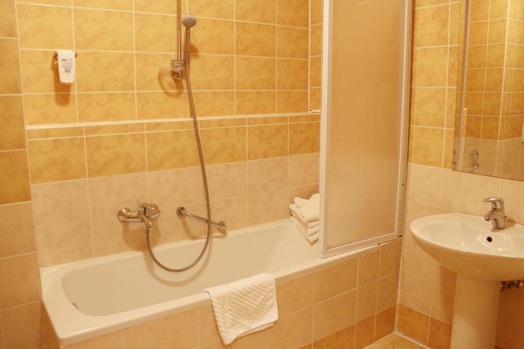Łazienka w obiekcie Aparthotel Snjezna Kraljica