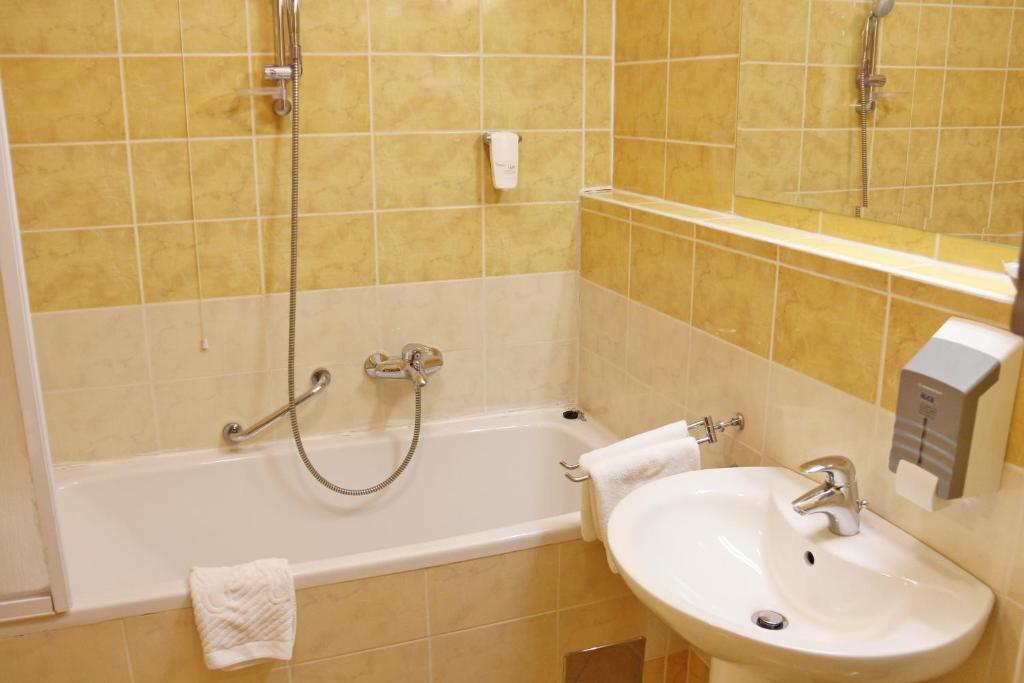 Łazienka w obiekcie Aparthotel Snjezna Kraljica