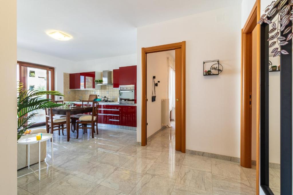 Kuchyň nebo kuchyňský kout v ubytování Virna Casa Vacanze