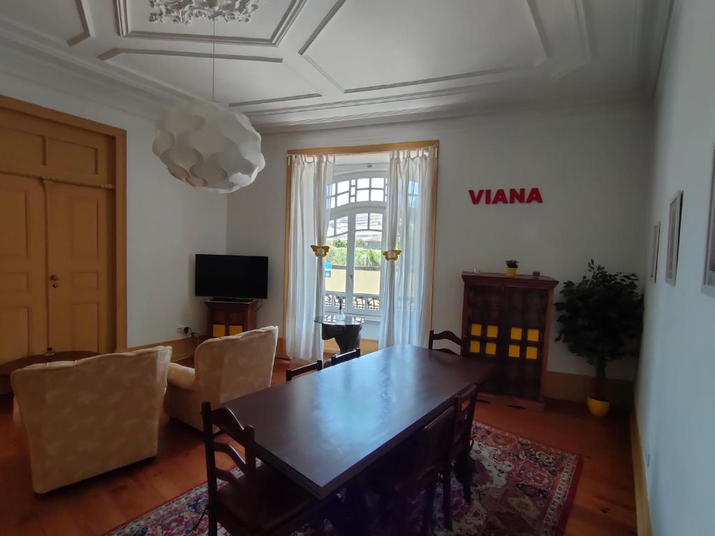 TV a/nebo společenská místnost v ubytování A Vianesa - Guest House