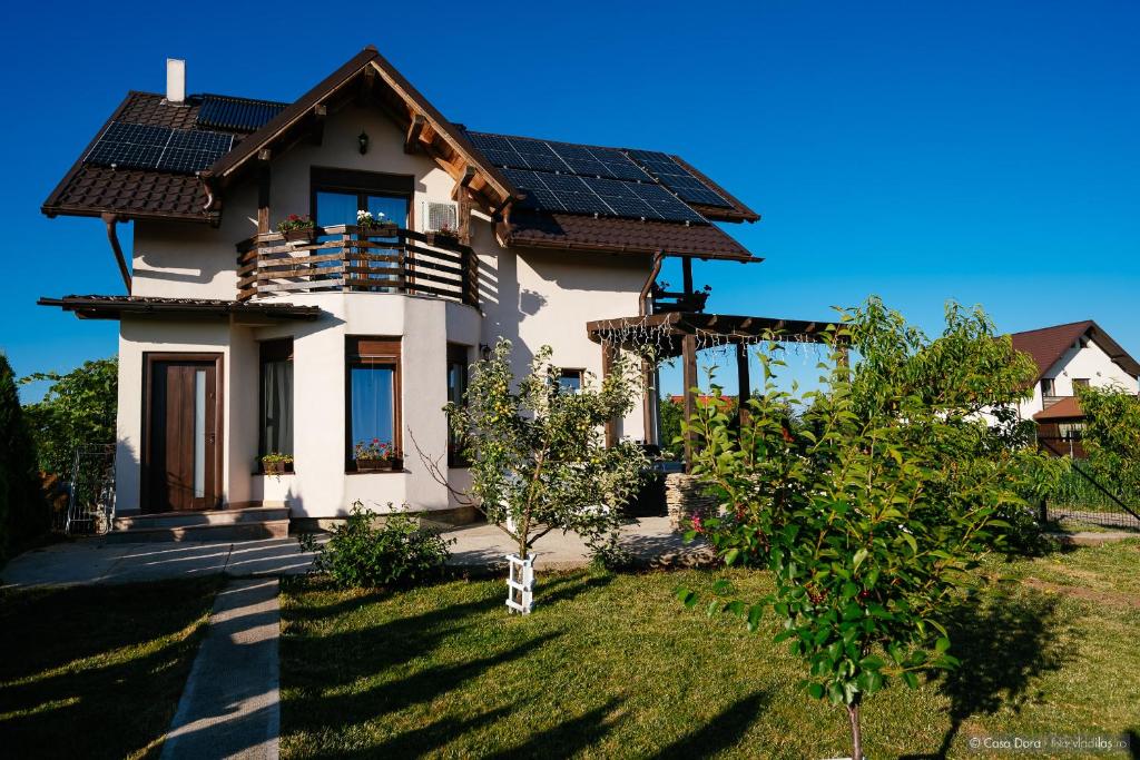Zahrada ubytování Casa Dora
