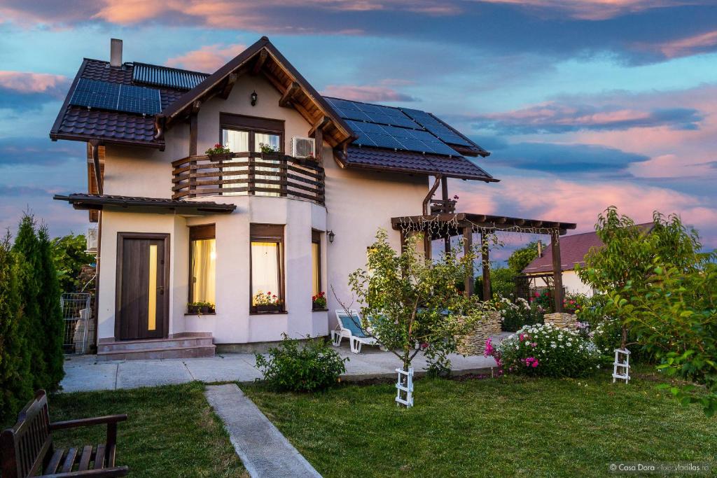Zahrada ubytování Casa Dora