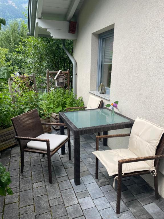 Patio nebo venkovní prostory v ubytování Ferienwohnung LISL