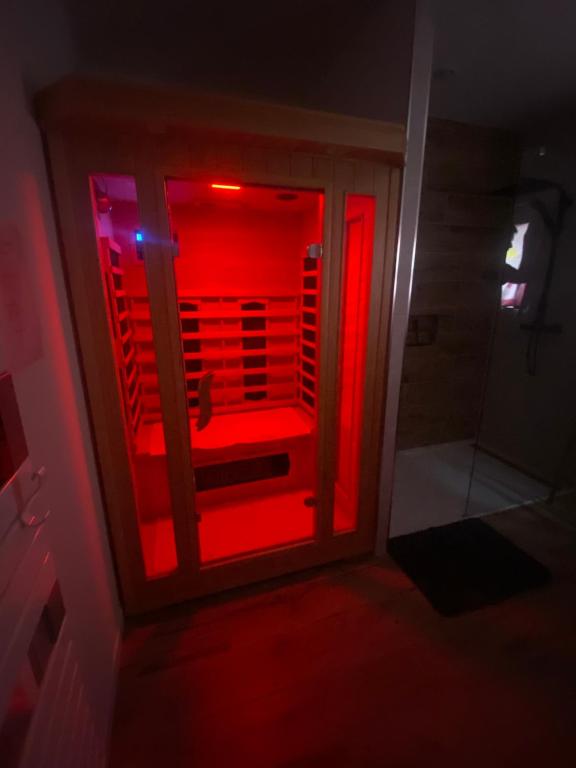 Fotografia z galérie ubytovania Escapade Normande avec son sauna privé v destinácii Le Tourneur