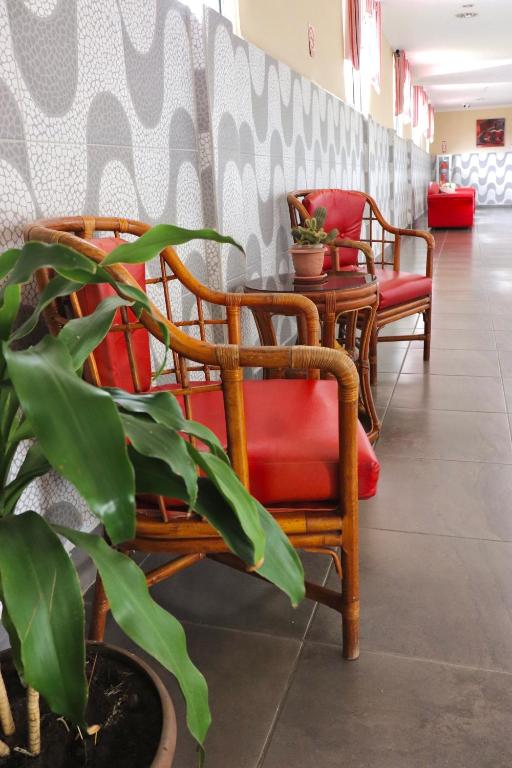 Posezení v ubytování Hotel Residencial Panamericano