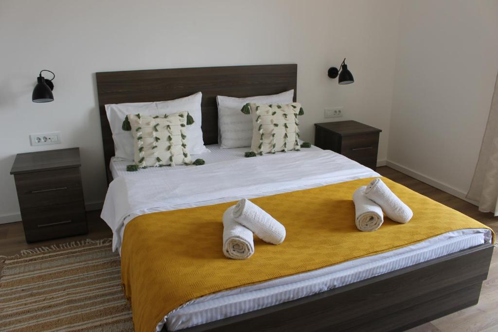 Postel nebo postele na pokoji v ubytování House Štefanac