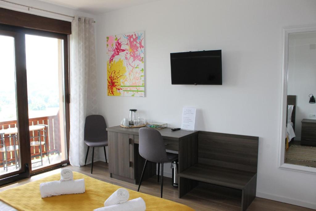 TV a/nebo společenská místnost v ubytování House Štefanac