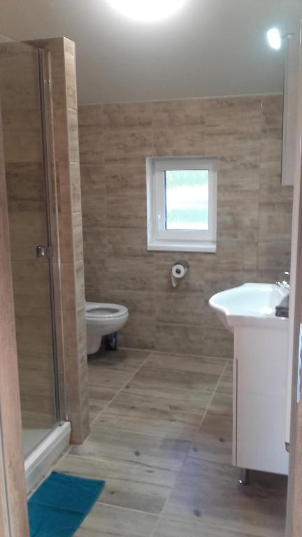 Koupelna v ubytování Apartmány Audy 2