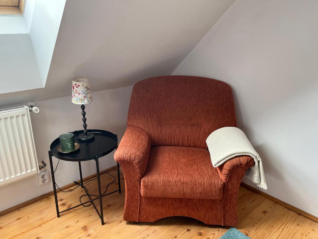 Posezení v ubytování Apartmán Z.E.M.