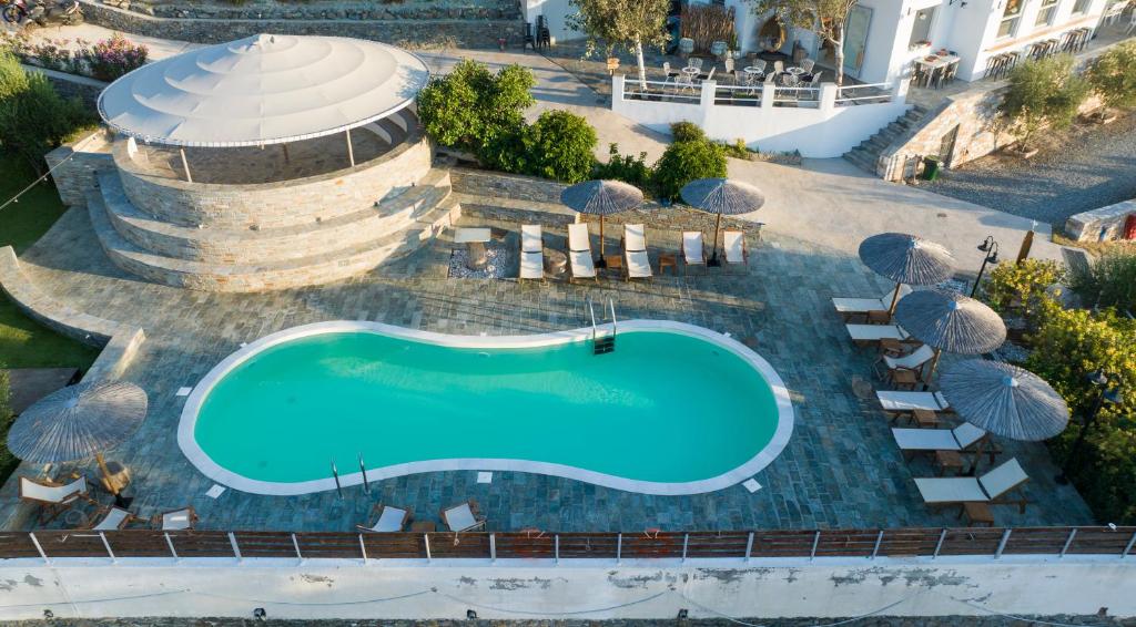 Bazén v ubytování Anassa Cycladic Village nebo v jeho okolí