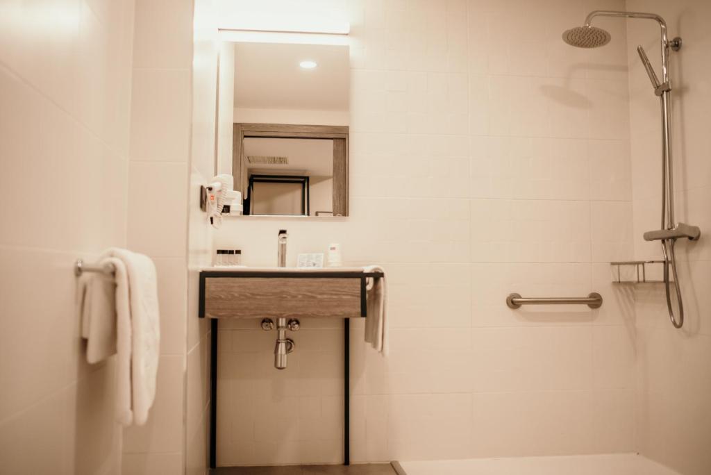 Ванная комната в Hotel Lux Melide