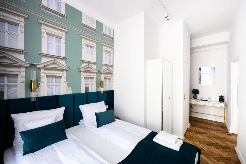 Wiślna Main Square Apartments - Chambre Double De Luxe