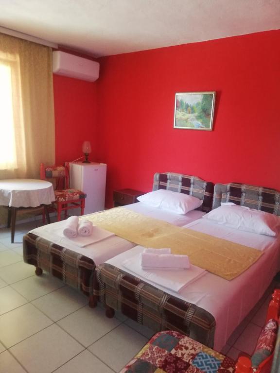 Postel nebo postele na pokoji v ubytování Casa Bianca