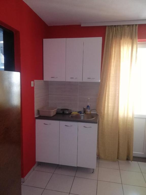Kuchyň nebo kuchyňský kout v ubytování Casa Bianca