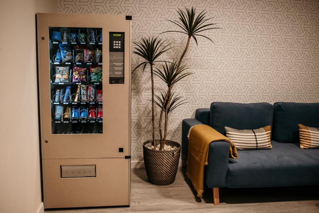 Гостиная зона в Hotel Lux Melide