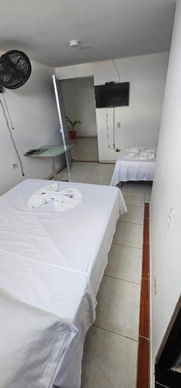 Postel nebo postele na pokoji v ubytování Hotel Bayadera Real