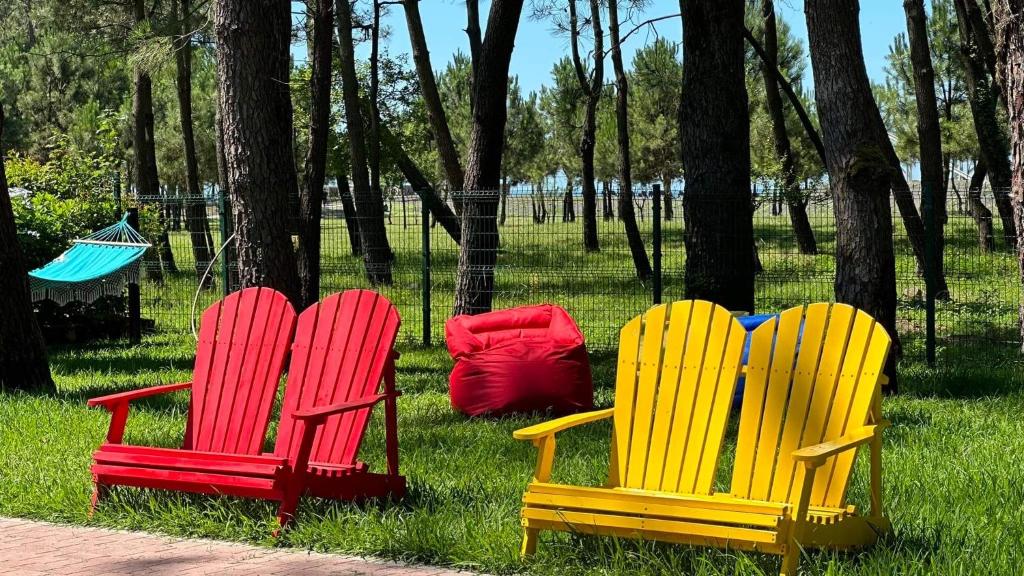Zahrada ubytování Iveria Elli Hotel