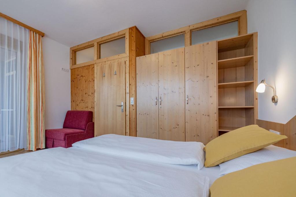 Postel nebo postele na pokoji v ubytování Haus Scheiblauer