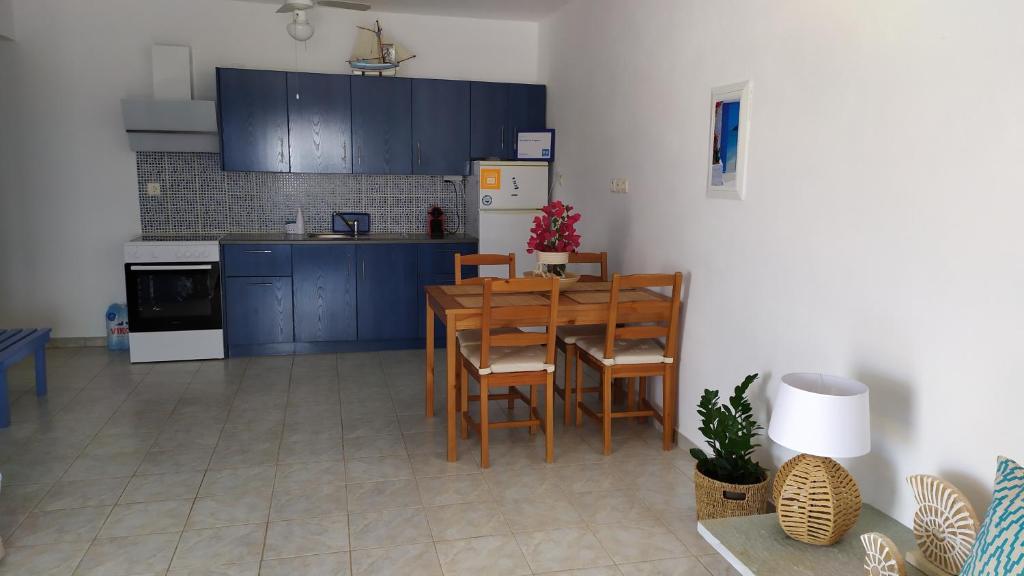 Kuchyň nebo kuchyňský kout v ubytování Veranda to Aegean