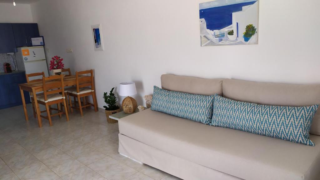 Posezení v ubytování Veranda to Aegean