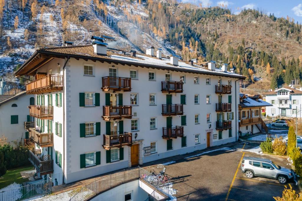 Nespecifikovaný výhled na hory nebo výhled na hory při pohledu z apartmánu