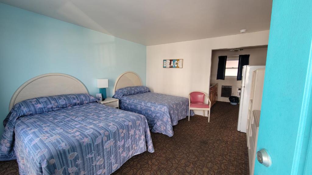 Postel nebo postele na pokoji v ubytování Conca D'or Motel