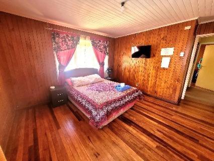 Postel nebo postele na pokoji v ubytování Eliodoro Yañez Casa o chalet