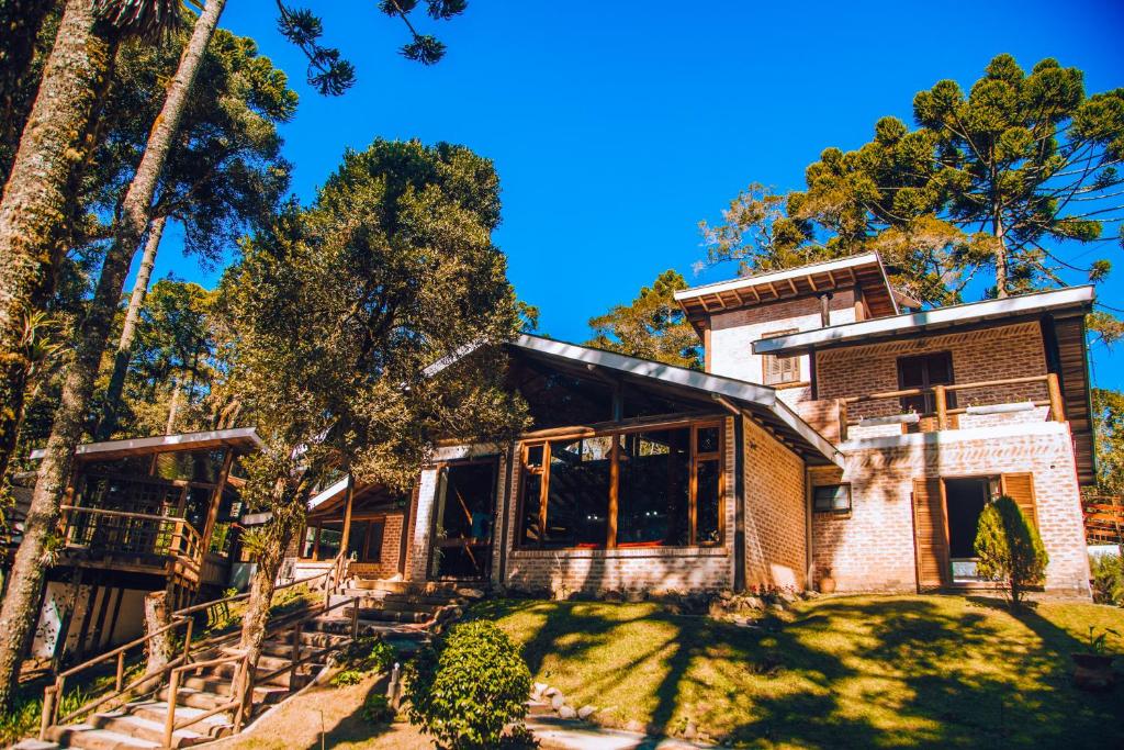 O edifício em que a pousada se localiza
