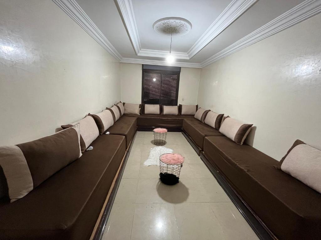 Posezení v ubytování Residence Mly youssef appart
