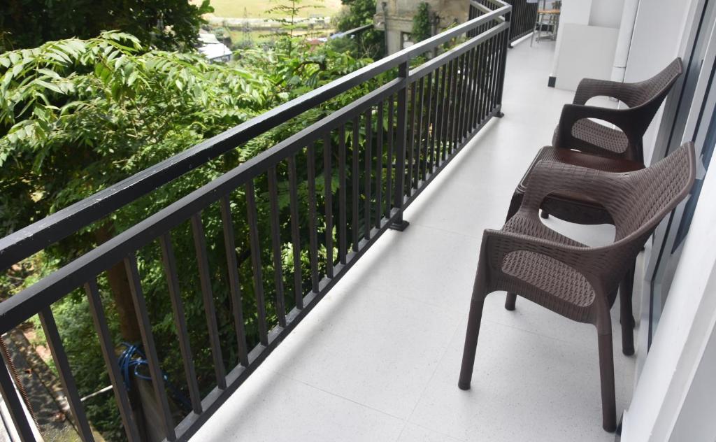 Balkón nebo terasa v ubytování Cozy Homestay Kandy