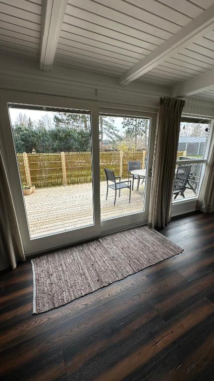 Balkón nebo terasa v ubytování NyHus, Dragsmur, Mols
