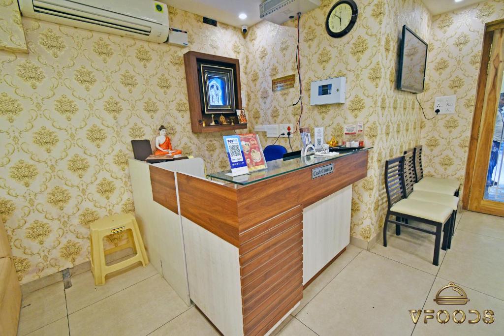 Kuchyň nebo kuchyňský kout v ubytování Hotel Vi Park - City Centre