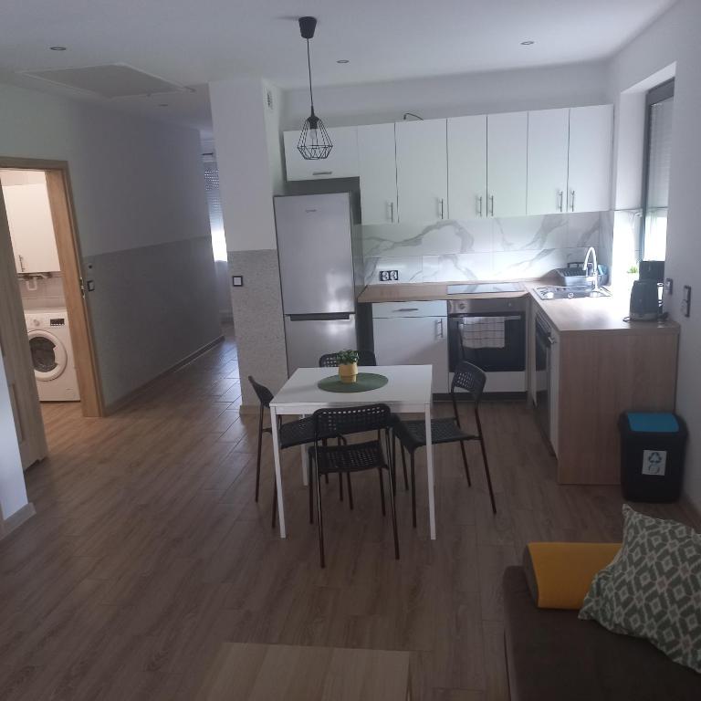 Kuchyňa alebo kuchynka v ubytovaní Apartamenty Josef