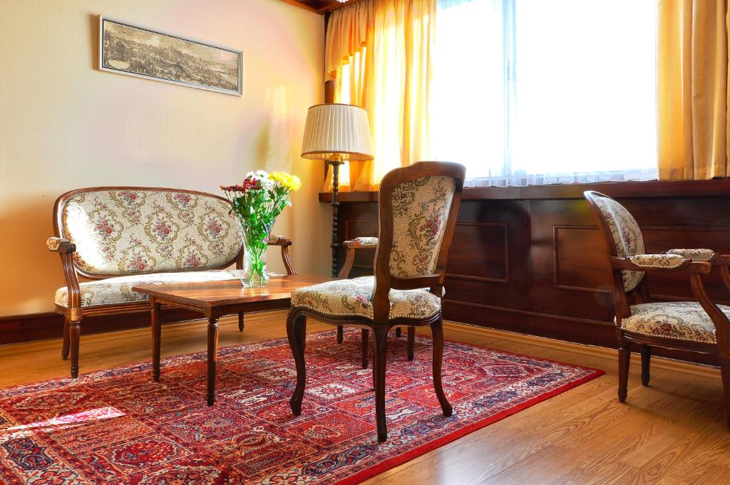 Posezení v ubytování Hotel Olympik