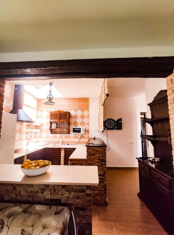 Kuchyň nebo kuchyňský kout v ubytování Casa del Tucán
