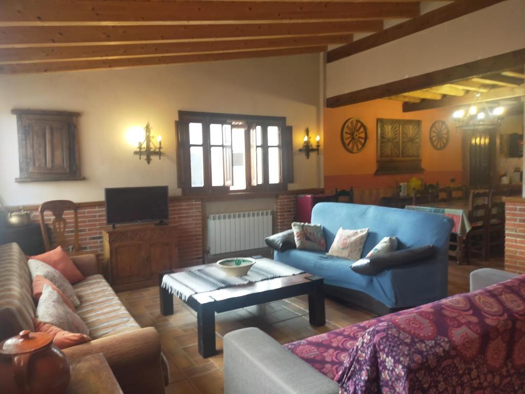 Posedenie v ubytovaní La Casa del Abuelo Simón