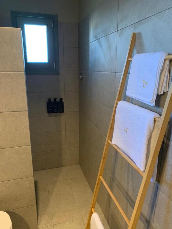 Koupelna v ubytování ALIRENE MYKONOS