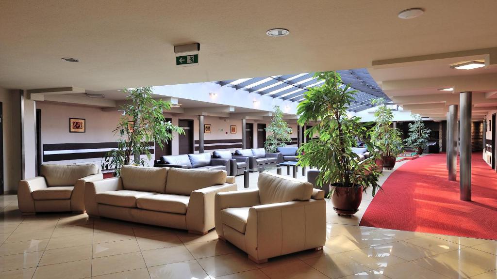Posezení v ubytování Hotel Diament Spodek