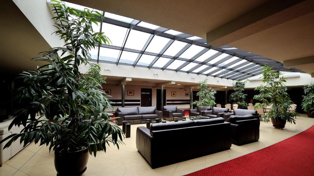 Posezení v ubytování Hotel Diament Spodek