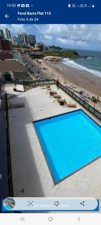 Apartamento na Barra farol da barra salvador bahia vista ao mar - Studio Apartment With Sea View