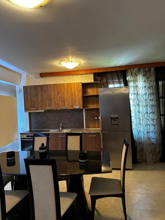 Kuchyň nebo kuchyňský kout v ubytování Privilege suites