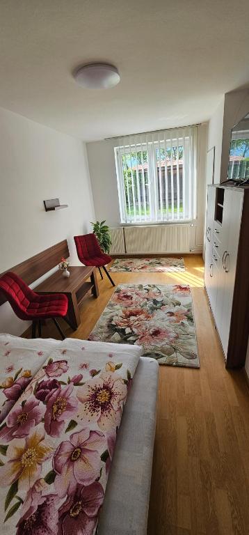 Postel nebo postele na pokoji v ubytování Privat Agnesa