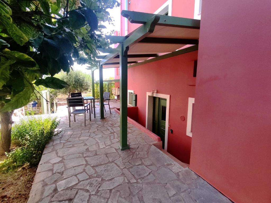 Budova, kde se apartmán nachází