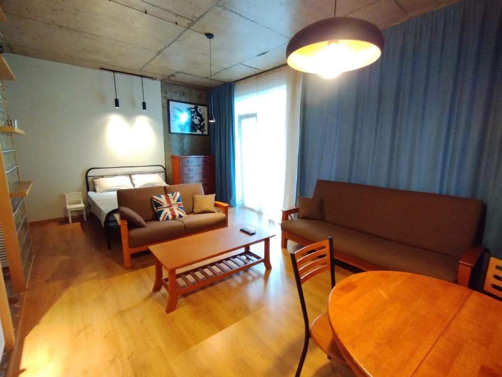 Posezení v ubytování Davka Apartments