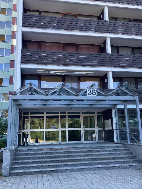 Budova, kde se apartmán nachází