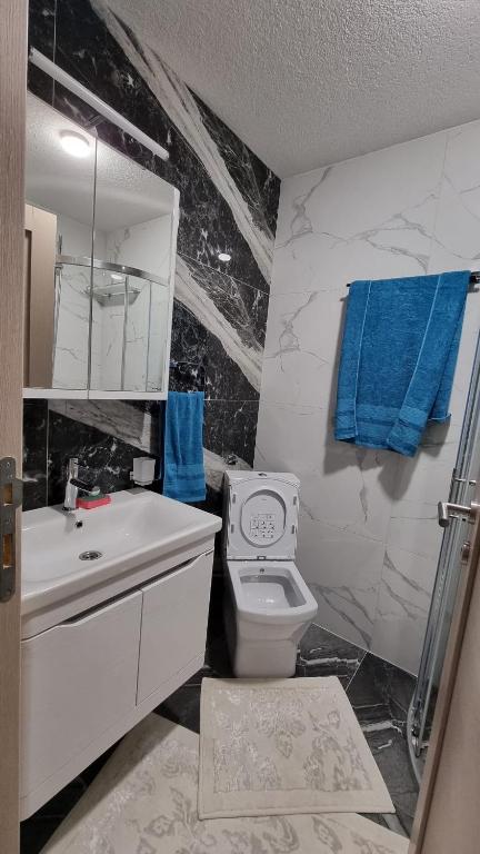 Koupelna v ubytování CityLux - Tutin