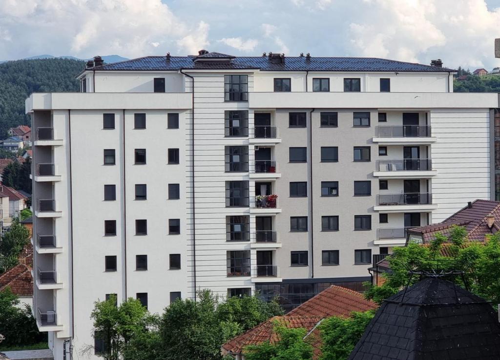 Budova, kde se apartmán nachází