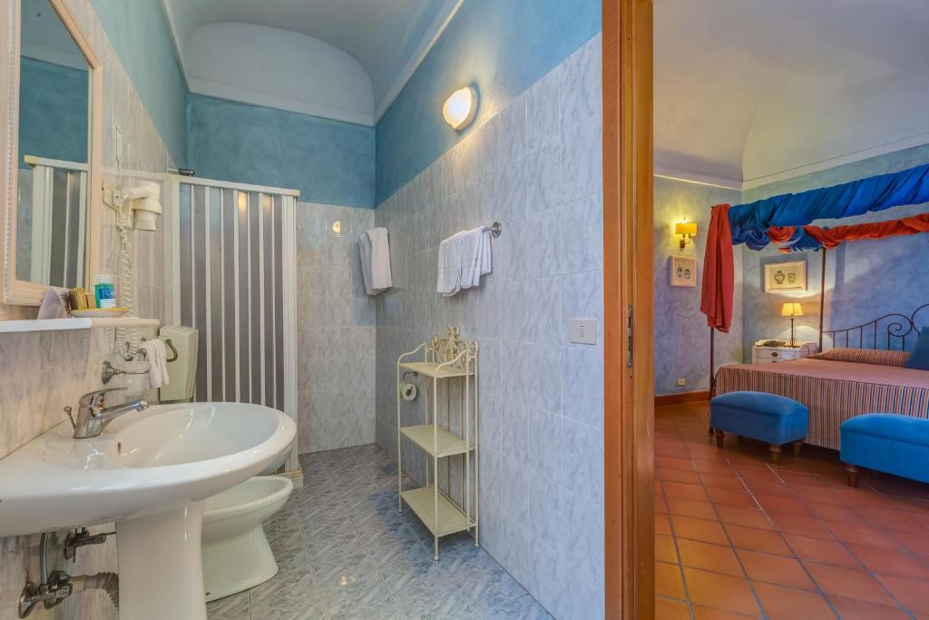 Koupelna v ubytování La Casa delle Monache Country Resort
