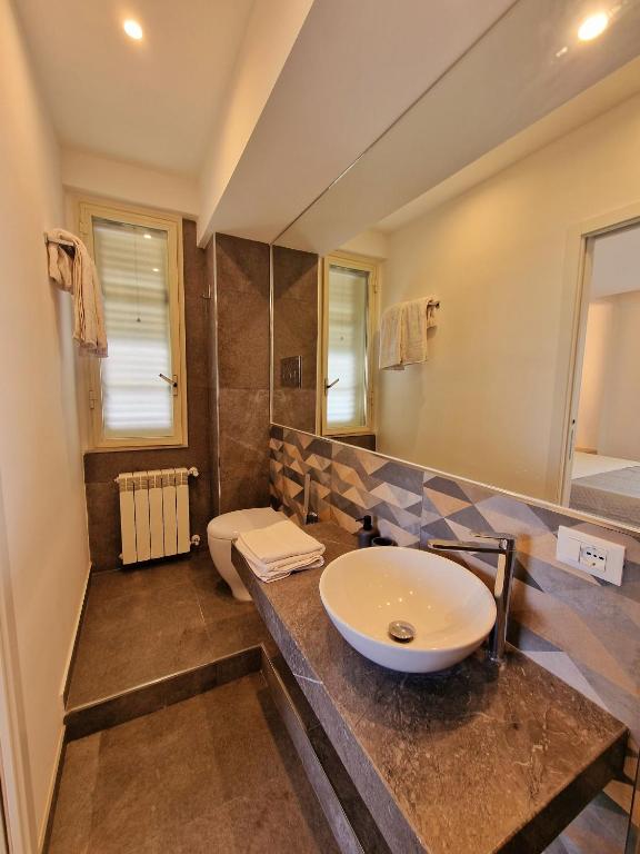 Koupelna v ubytování Mongibello Palace B&B